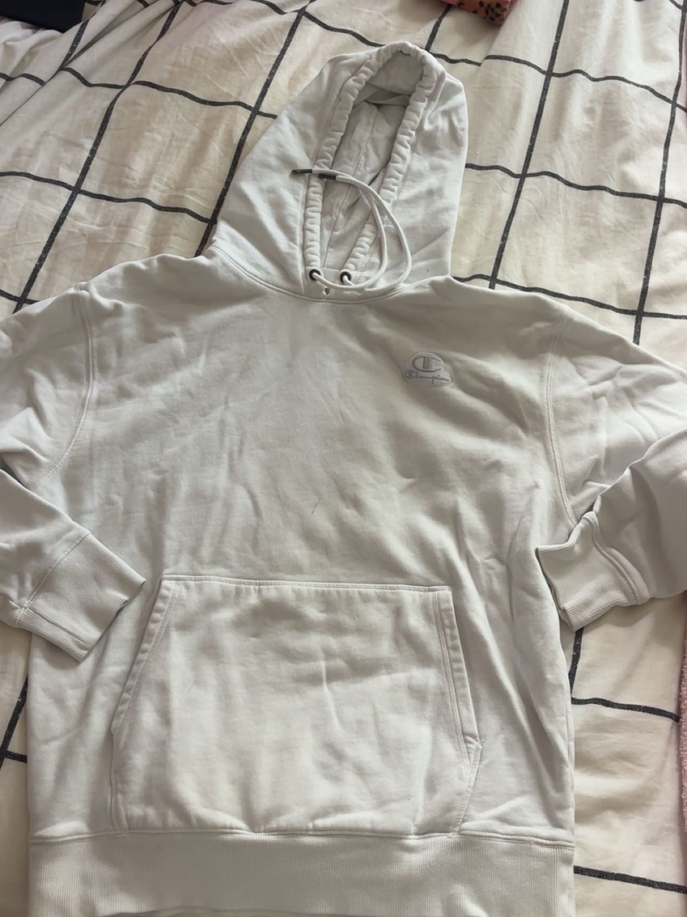 Champion Men’s white Hoodie